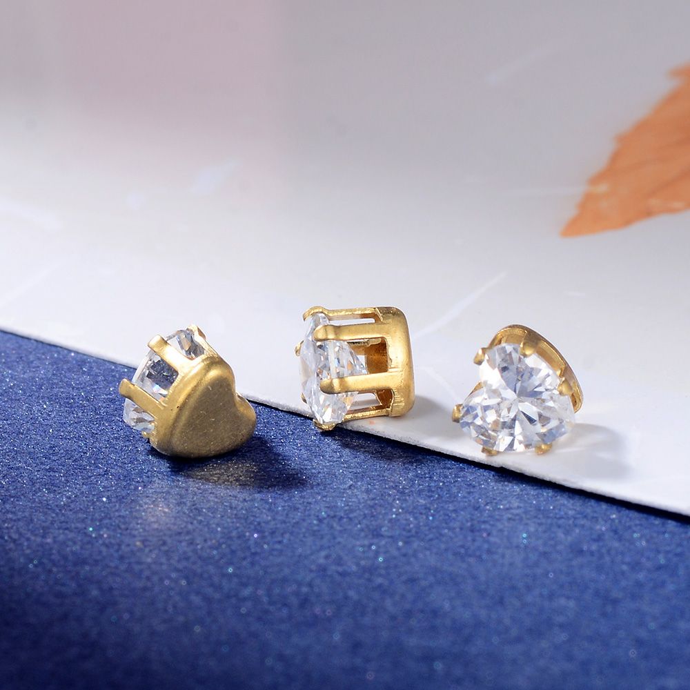 7*7mm heart-shaped zircon