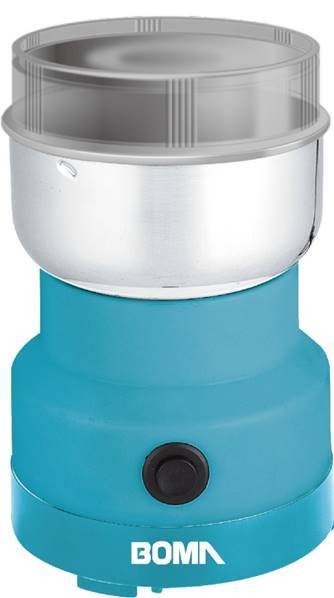 Boma brand household mini coffee grinder, stainless steel coffee bean grinder, powder grinder, two-color electrical appliances detail image 1