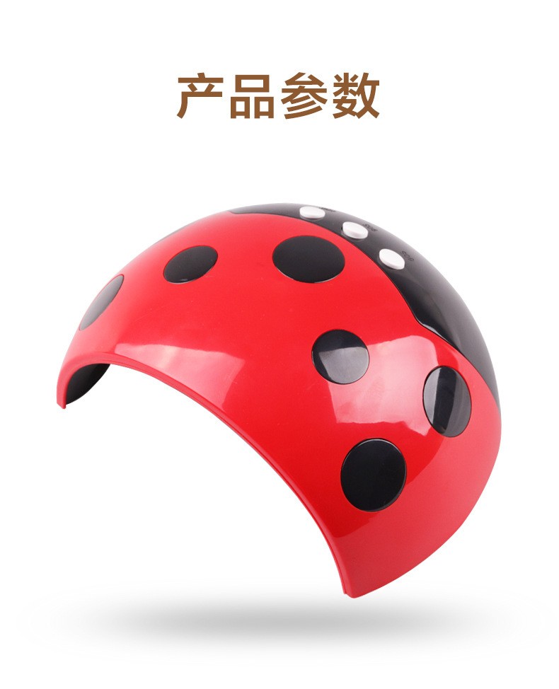跨境24WUVLED美甲光疗机 USB款感应指甲烤灯mini烘干机T7美甲灯详情图1