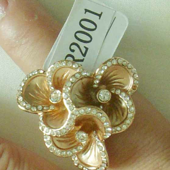 Europe and the United States fashion trend frontline simple modern elegant popular new ring b23