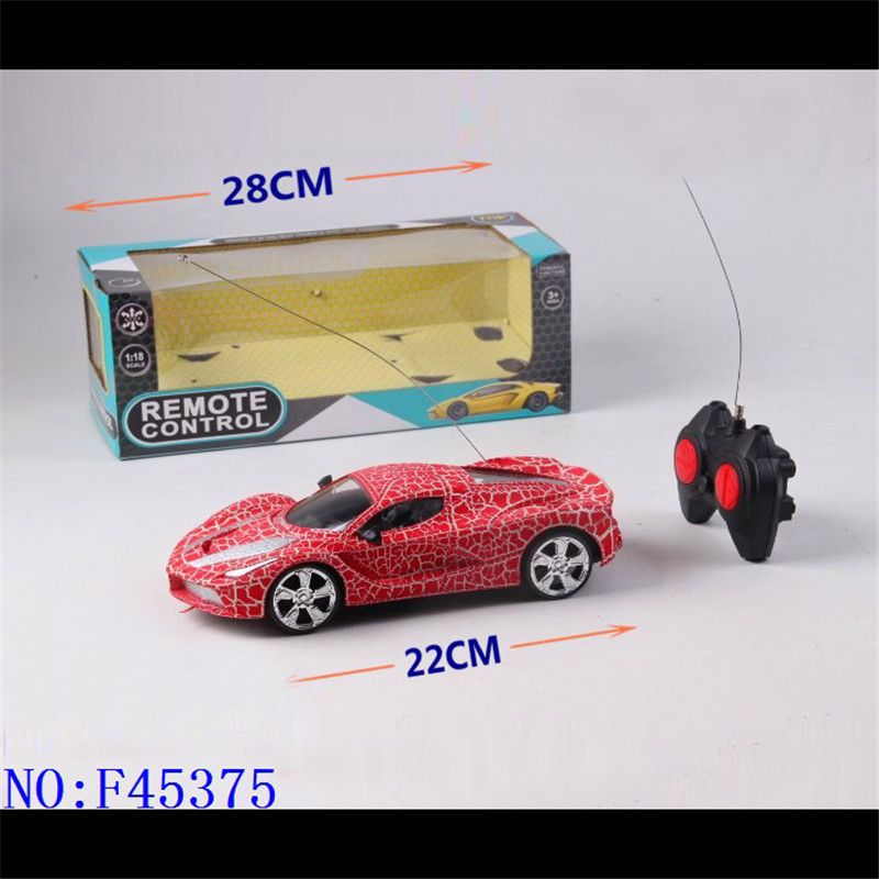 Remote control car children electric remote control car toy car simulation car four channel boy wireless crack remote control car F45375