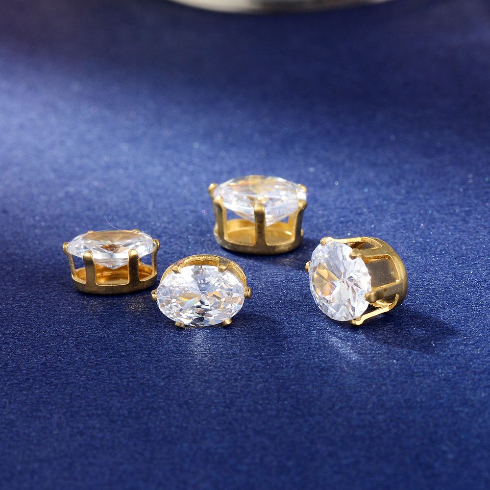 5*7mm oval crystal zircon