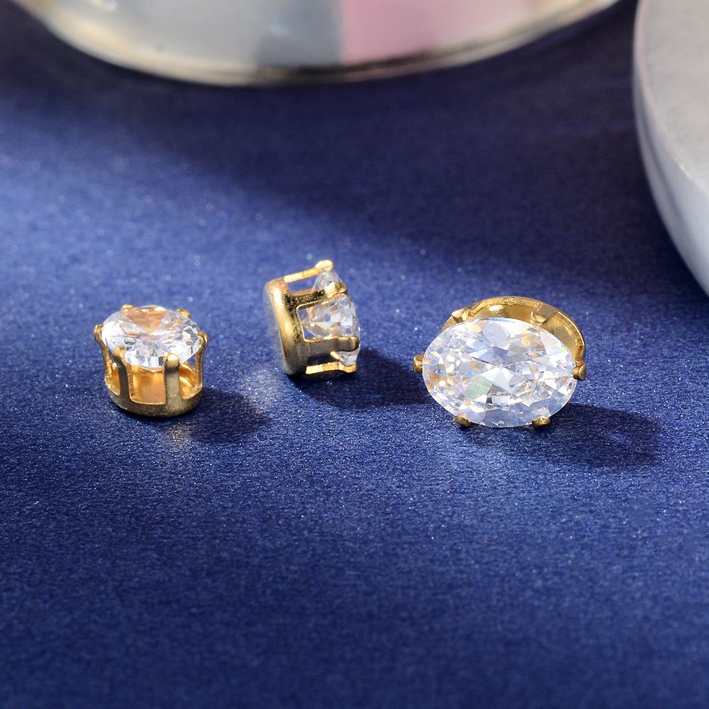 6*8mm oval crystal zircon