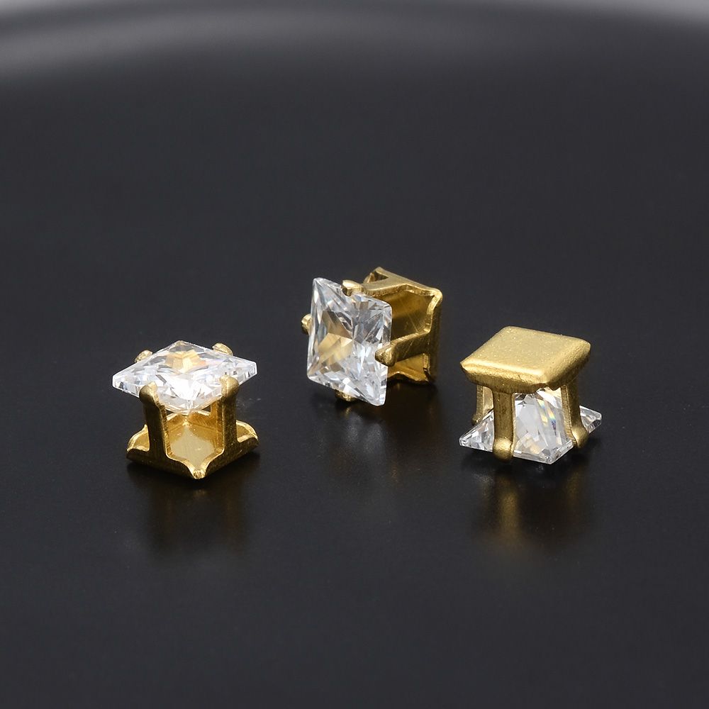 3*3方形水晶锆石