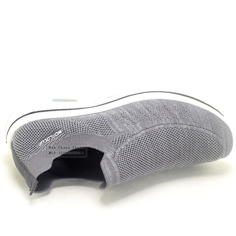 2021新款聚氨酯休闲鞋户外男士健步鞋透气运动鞋时尚一脚蹬单鞋厂家批发详情图16