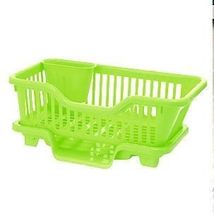 义乌好货 日用百货塑料制品 塑料碗架 小号正面沥水架27706 厨房餐具收纳架