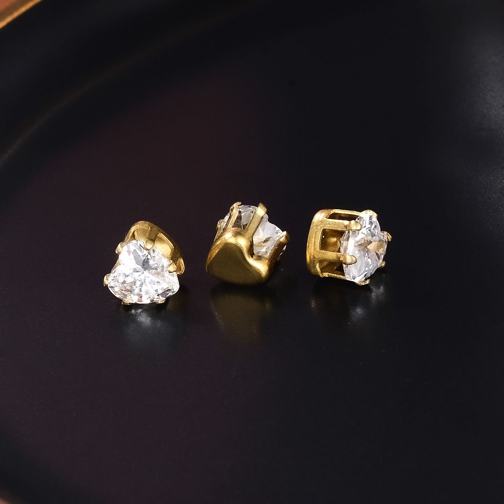 6*6mm heart-shaped zircon