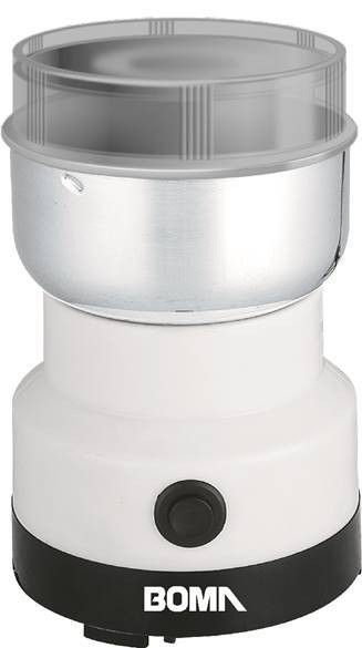 Boma brand household mini coffee grinder, stainless steel coffee bean grinder, powder grinder, two-color electrical appliances detail image 2