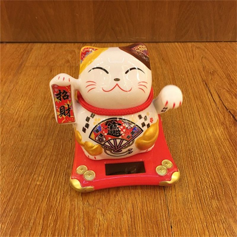 Nantai solar swing cat gadget car nail beauty shop can be placed