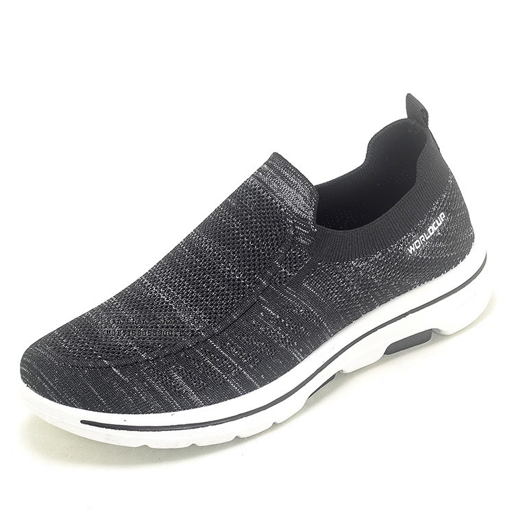 2021新款聚氨酯休闲鞋户外男士健步鞋透气运动鞋时尚一脚蹬单鞋厂家批发详情图8