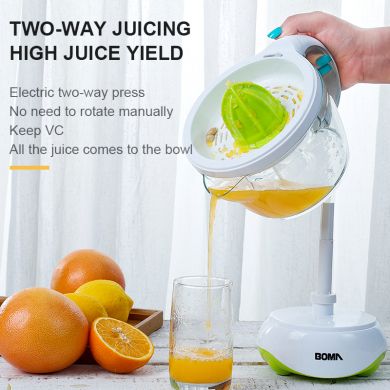Boma marca 1.2L hogar prensa eléctrica portátil máquina de jugo de naranja máquina de limón separación de jugo de naranja prensa Application Scenario