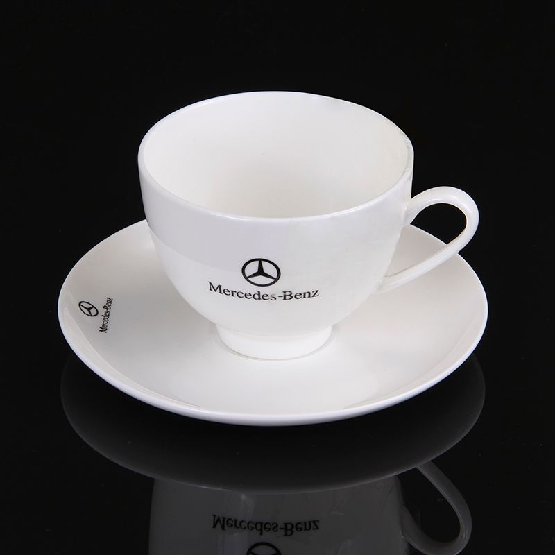 Ceramic cups, bone China cups, plate cups, water cups, customizable logo gifts, promotional items, coffee cups, European-style cups, and special for afternoon tea Application Scenario