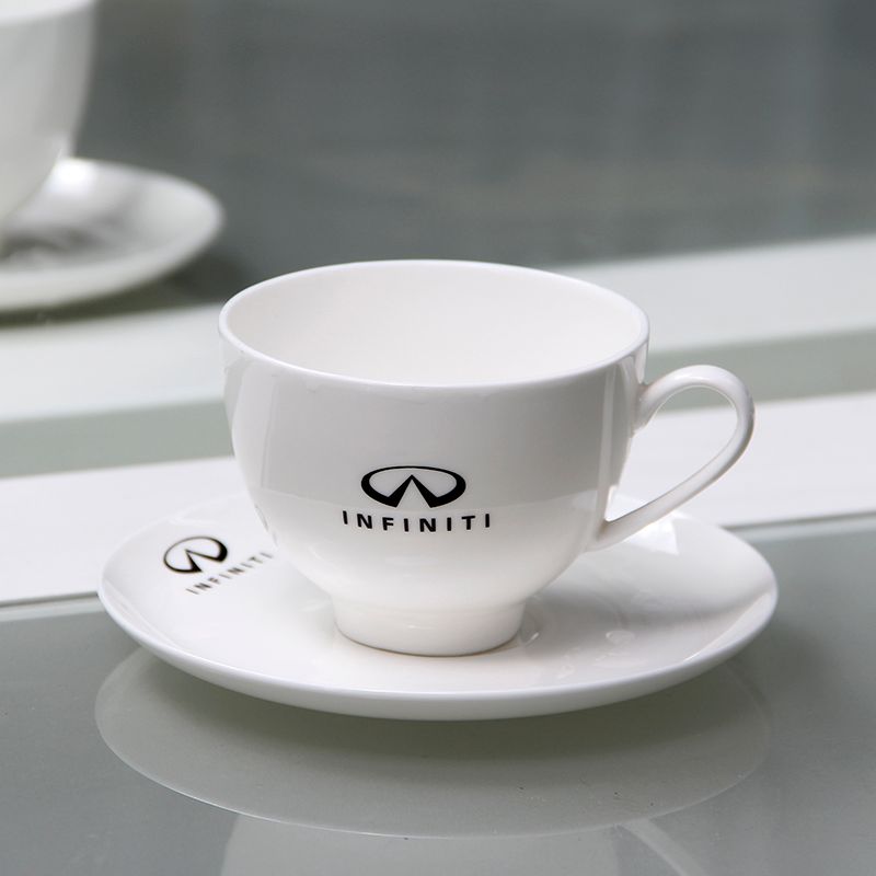Ceramic cups, bone China cups, coffee cups and plates can be customized. Logos can be printed. Advertising cups, gifts and promotional items. Juice cups and plates. Afternoon tea. Home use Specification image