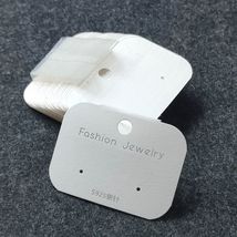 韩版耳环挂钩卡片耳钉底板塑料纸卡包装饰品配件耳夹卡纸现货背板