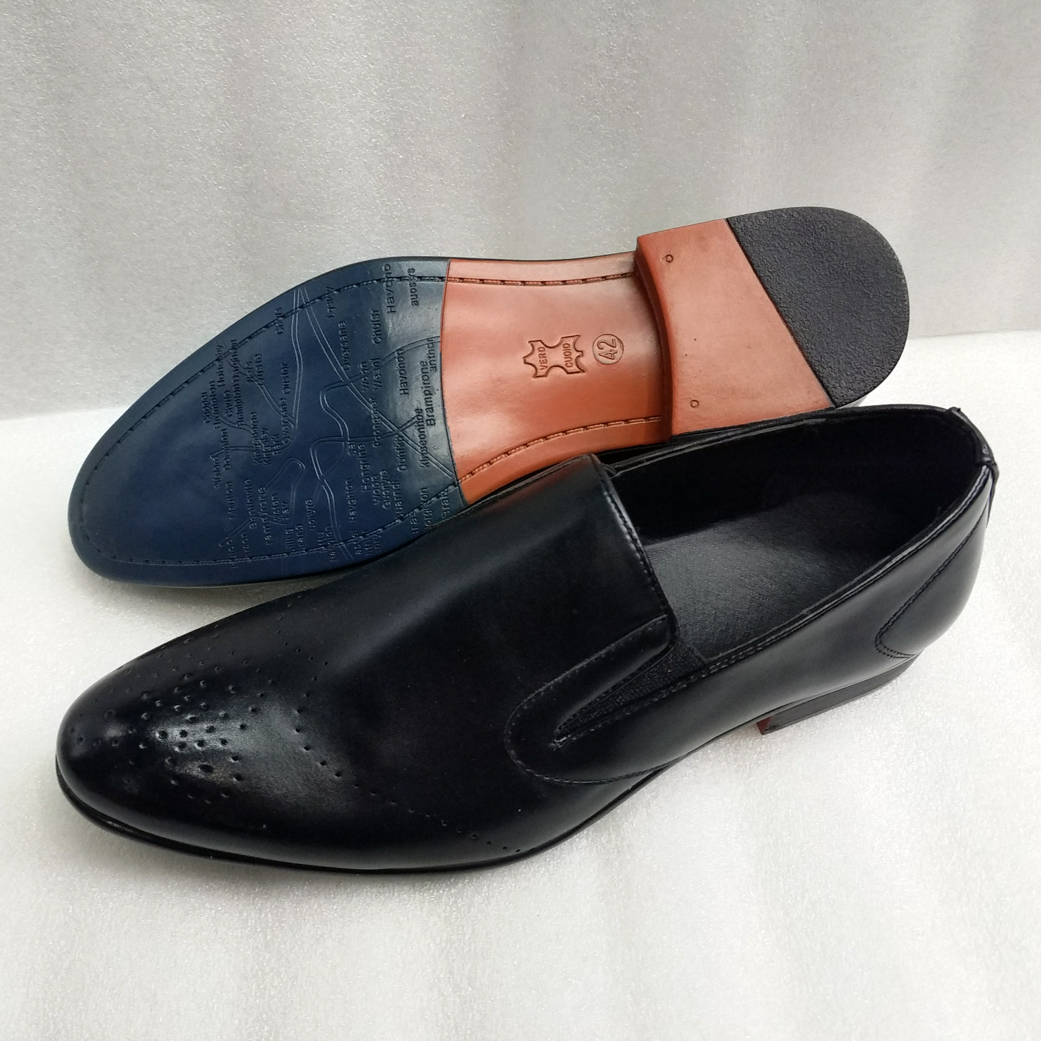 外贸皮鞋男夏季低帮休闲透气轻便百搭鞋w514