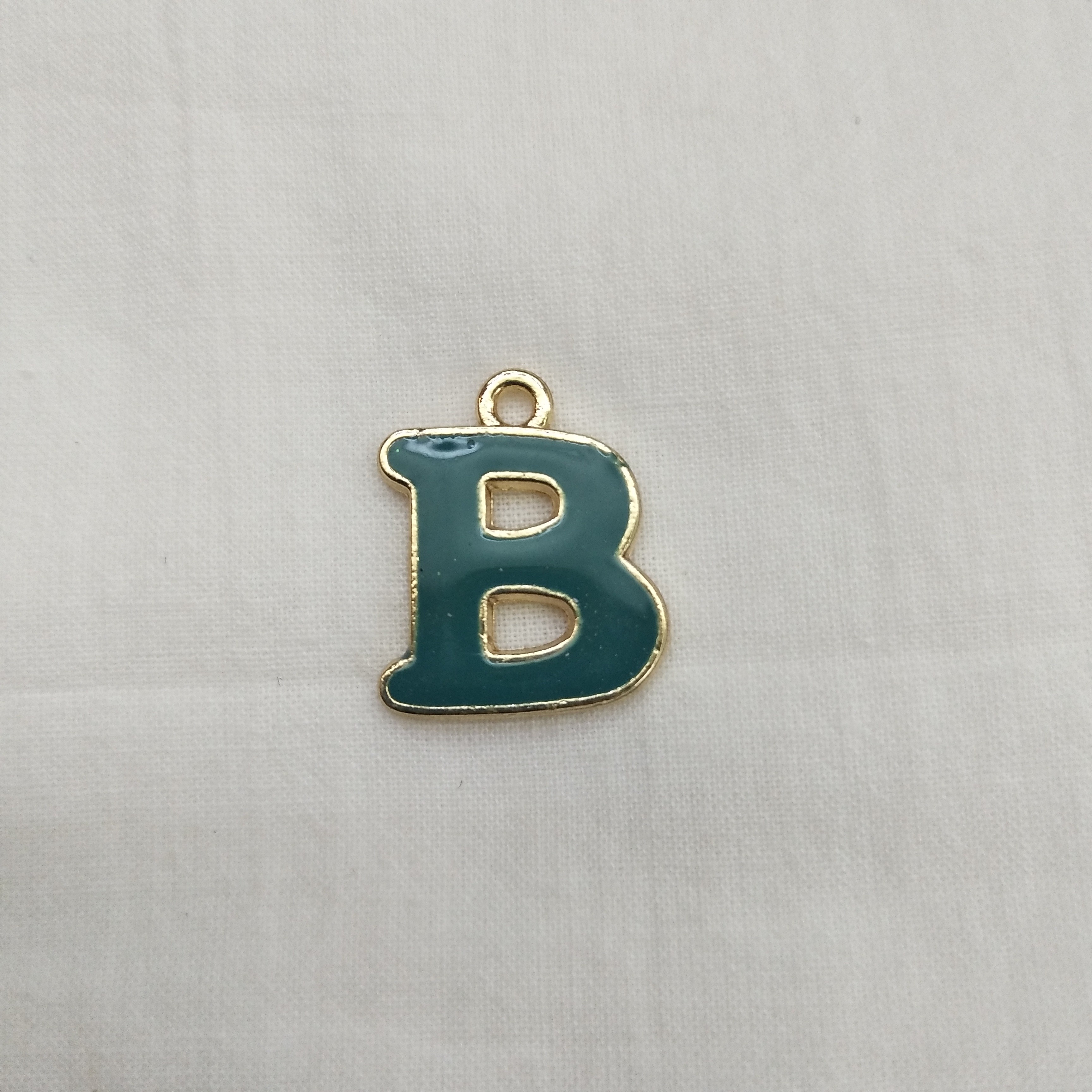 DIY handcrafted jewelry accessories: Alloy simple single oil-dripping cartoon pendant with decorative earrings (100ps per pack) Oil-dripping cartoon letter bear detail image 1