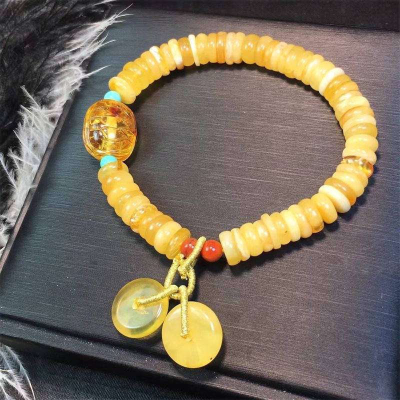 天然珊瑚珠宝玉石 18K金南非钻石镶嵌 品相好 天然支持检测26