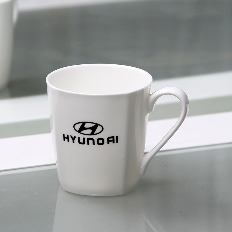Ceramic cups, single cups, bone China cups, mugs, water cups, coffee cups, customizable logos, printed advertising cups, juice cups, soy milk cups, household cups, office portable cups details Picture