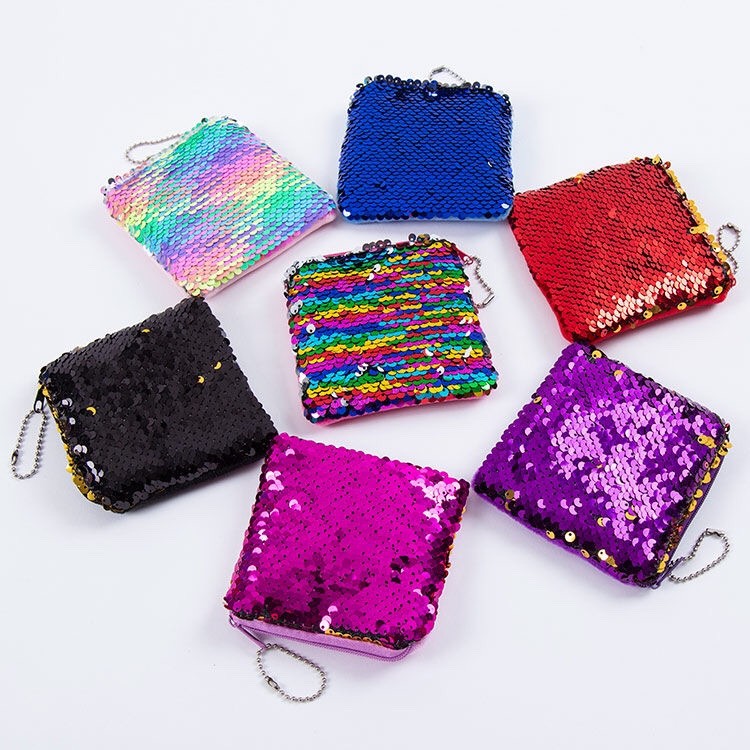 零钱包硬币包PVC钱包火烈鸟零钱包印刷火烈鸟包折角钱包皮革钱包详情图3