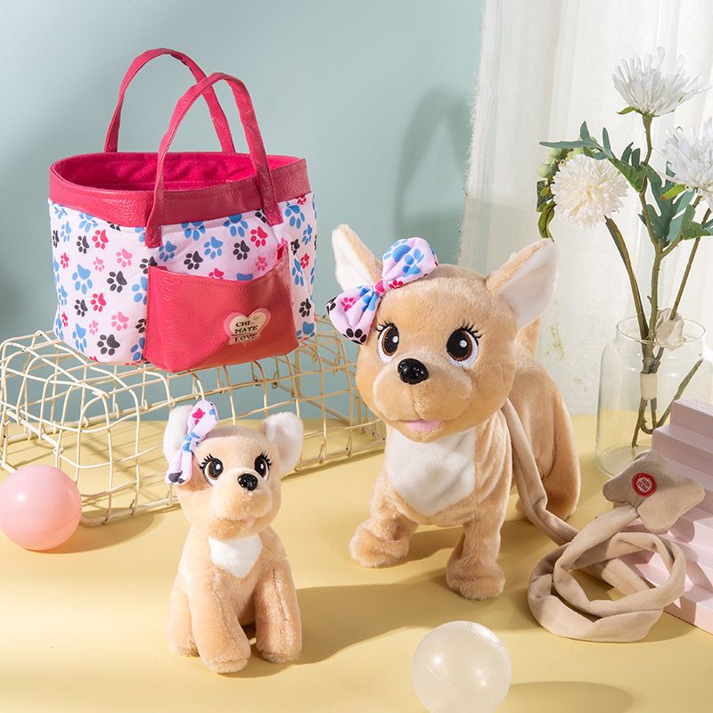Hengxin juguetes mascotas cachorros husky regalos regalos para niños regalos con música electric kid dolls 142700