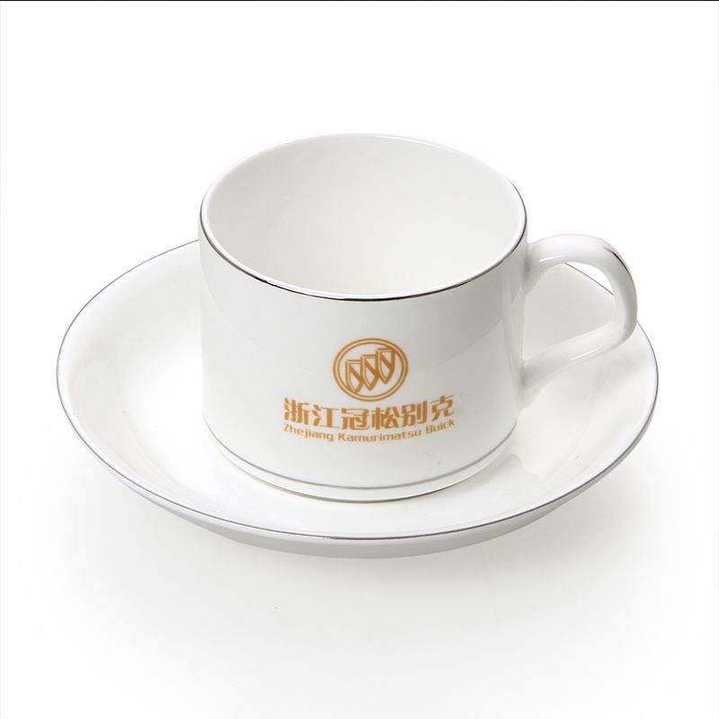 Ceramic cups, bone China coffee cups and saucers, water cups and tea cups can be customized. logo gifts, promotional items, single cups, Australian style cups and saucers Item Picture