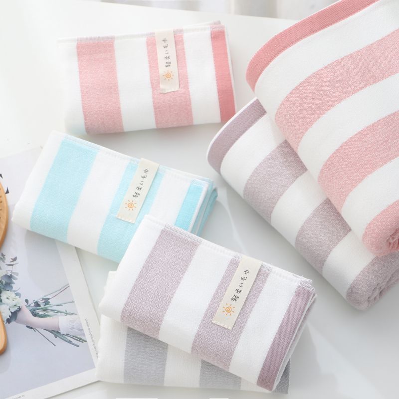 Yiwu buenos productos mañana youjia marca de moda mian soft skin friendly light life algodón absorbente toalla de baño details Picture