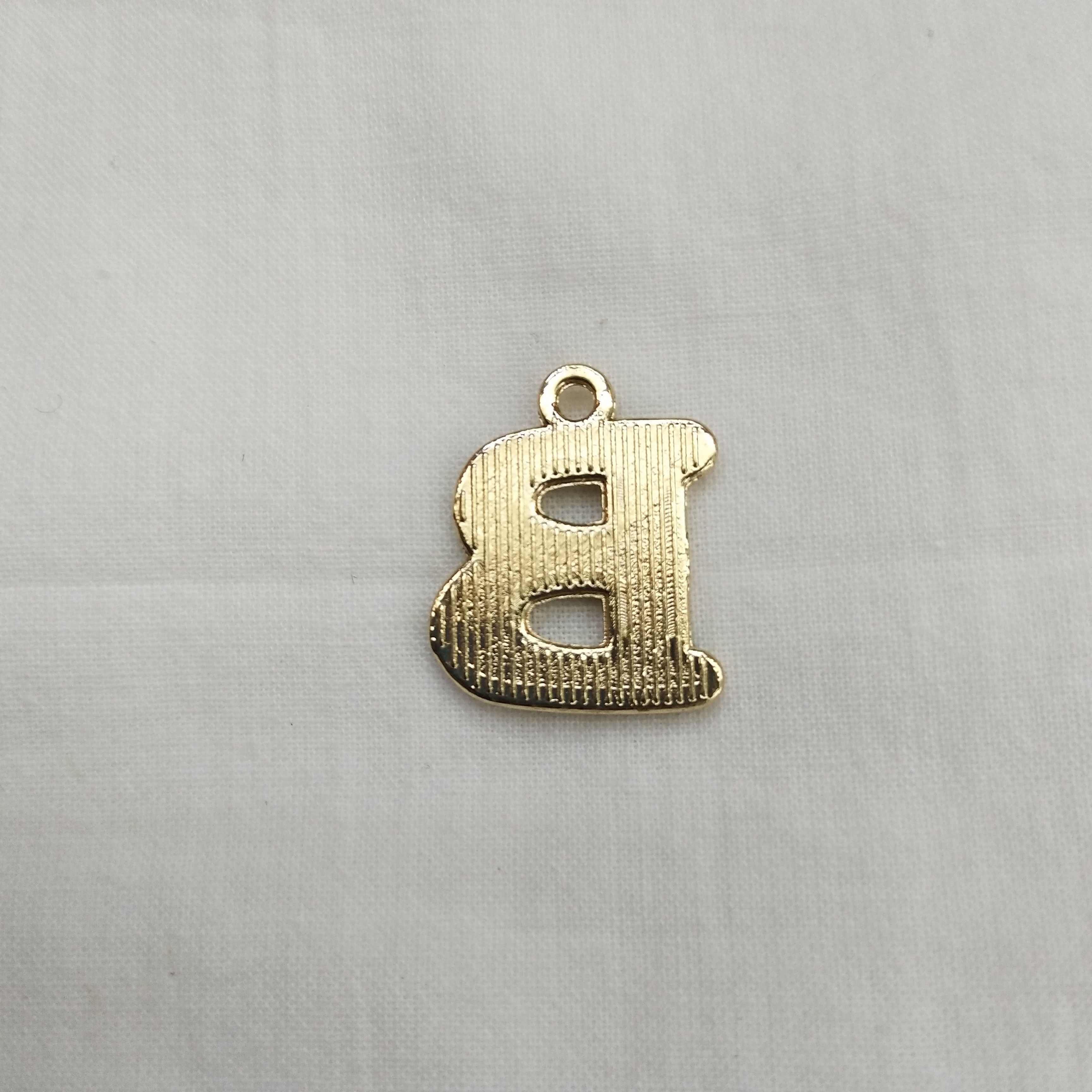 DIY handcrafted jewelry accessories: Alloy simple single oil-dripping cartoon pendant with decorative earrings (100ps per pack) Oil-dripping cartoon letter bear detail image 2