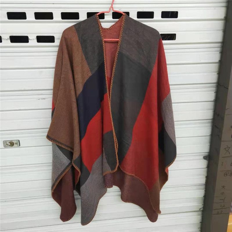 Ladies And Ladies Shawls Autumn And Winter Coats All Match Hugh Lady Vintage Trendy Idle Explosive Scarf 6688829