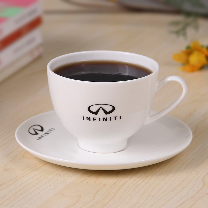 Ceramic cups, bone China cups, coffee cups and plates can be customized. Logos can be printed. Advertising cups, gifts and promotional items. Juice cups and plates. Afternoon tea. Home use detail image 3