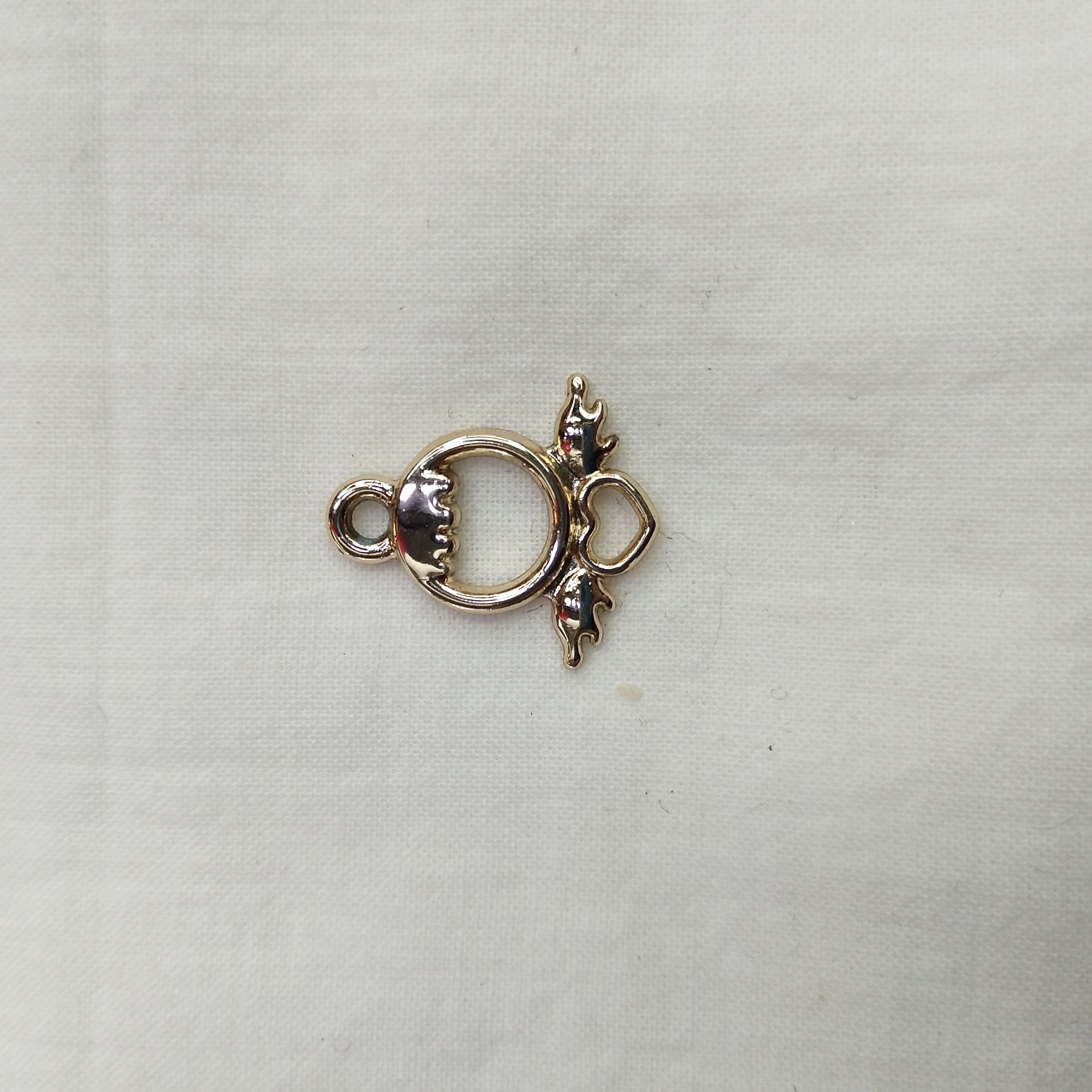 DIY handcrafted jewelry accessories: Alloy, simple single oil-dripping cartoon pendant, decorative earrings (100ps per pack), angel pendant detail image 1