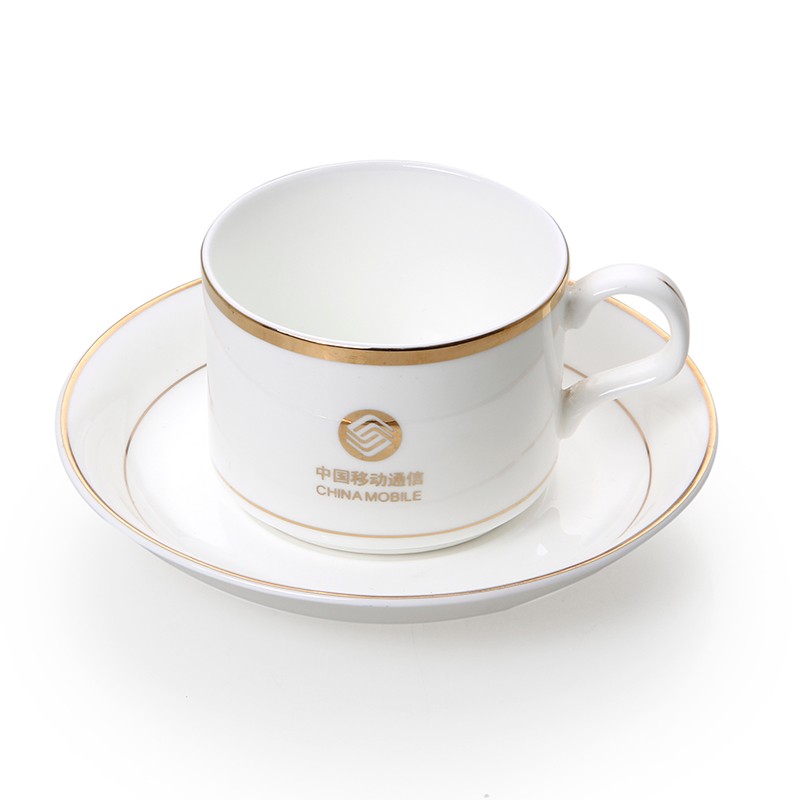 Ceramic gifts: Ceramic coffee cups and plates, bone China cups and plates, bone China cups, gift cups and plates, customizable logos, printed advertisements, cup gifts and promotional items detail image 5