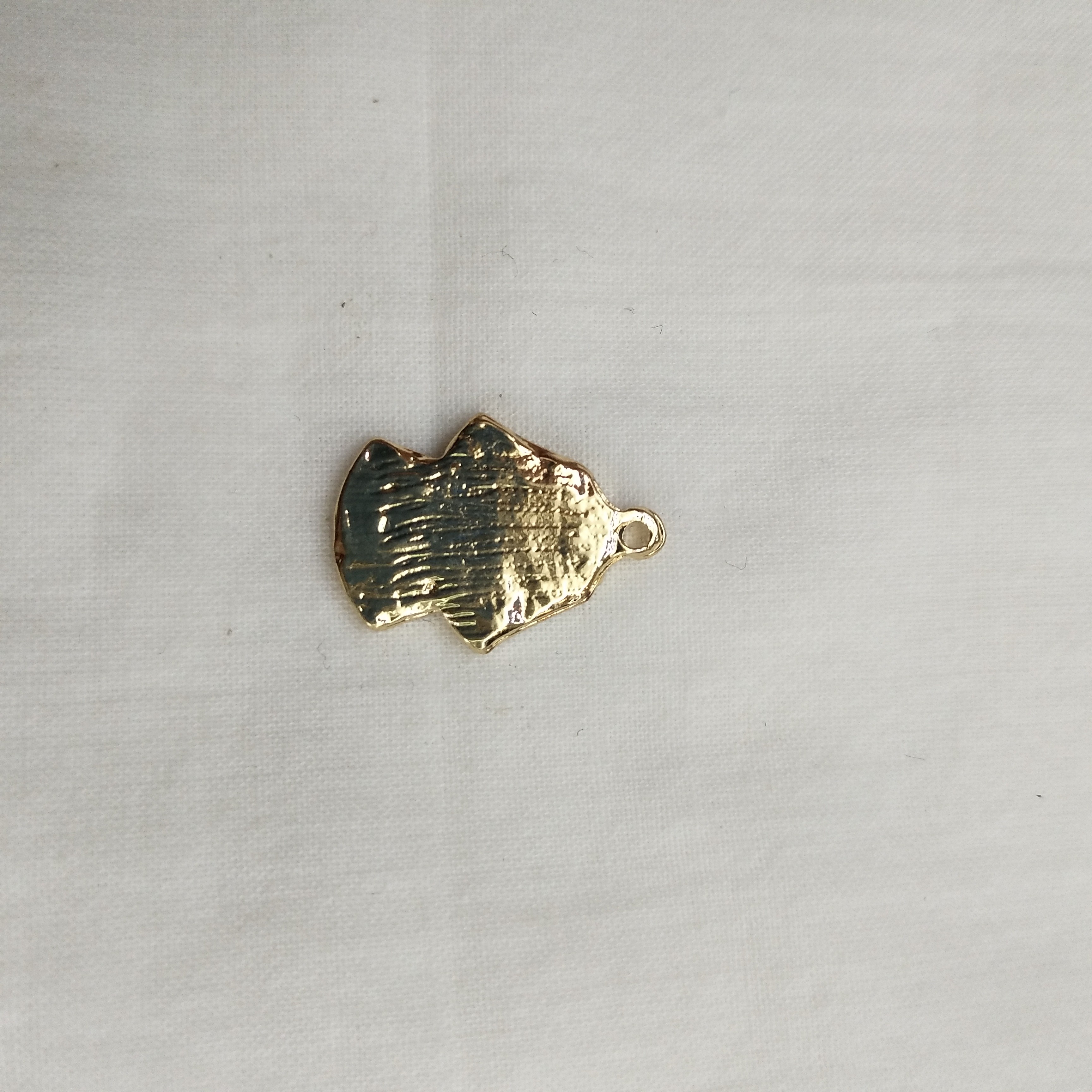 DIY handcrafted jewelry accessories, alloy simple single oil-dripping cartoon pendant, decorative earrings (100ps per pack) oil-dripping cartoon clothes detail image 3