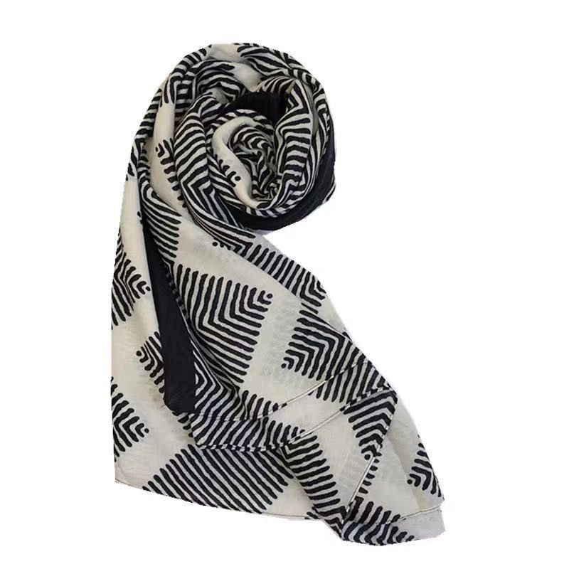 Ladies And Ladies Shawls Autumn And Winter Coats All Match Hugh Lady Vintage Trendy Idle Explosive Scarf 6688114