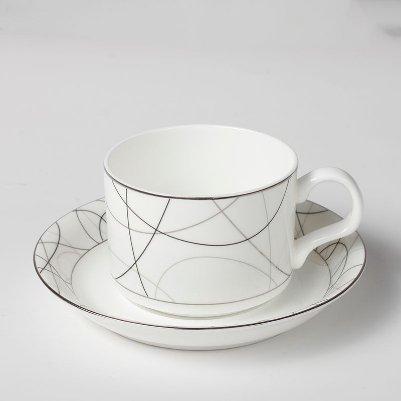 Ceramic cups, bone China coffee cups and saucers, Australian coffee sets, customizable logos and printed words, gift cups and gifts Item Picture