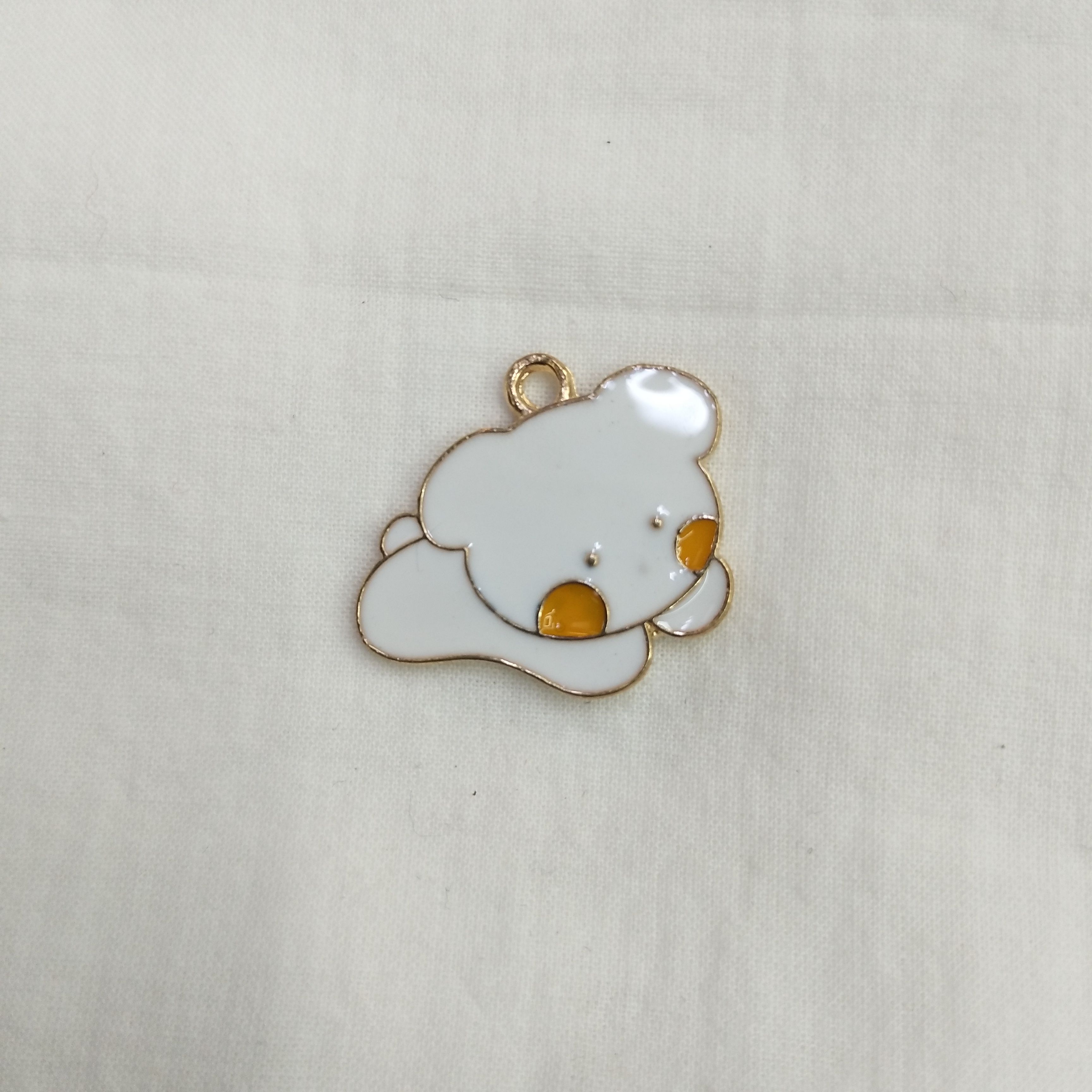 DIY handcrafted jewelry accessories: Alloy, simple single oil-dripping cartoon pendant, decorative earrings (100ps per pack), animal oil-dripping rabbit, dog DIY handcrafted jewelry accessories: Alloy, simple single oil-dripping cartoon pendant, decorative earrings (100ps per pack), animal oil-dripping rabbit, dog