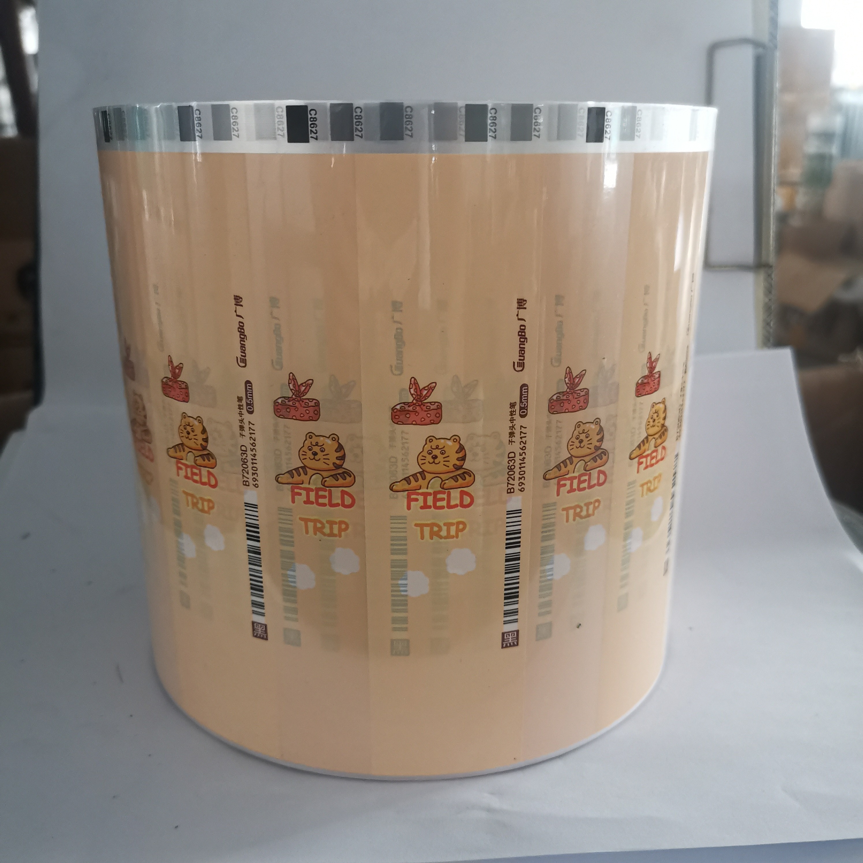 桐庐华创彩印厂  卡通动漫猫ABS 热转印花膜详情图1