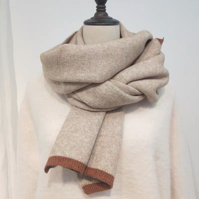 女士淑女披肩秋冬季外套百搭休淑女复古新潮闲爆款围巾6688520