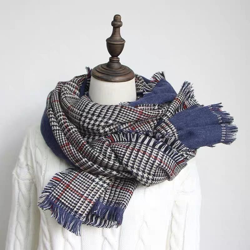 Ladies And Ladies Shawls Autumn And Winter Coats All Match Hugh Lady Retro Trendy Idle Explosive Scarf 6688022