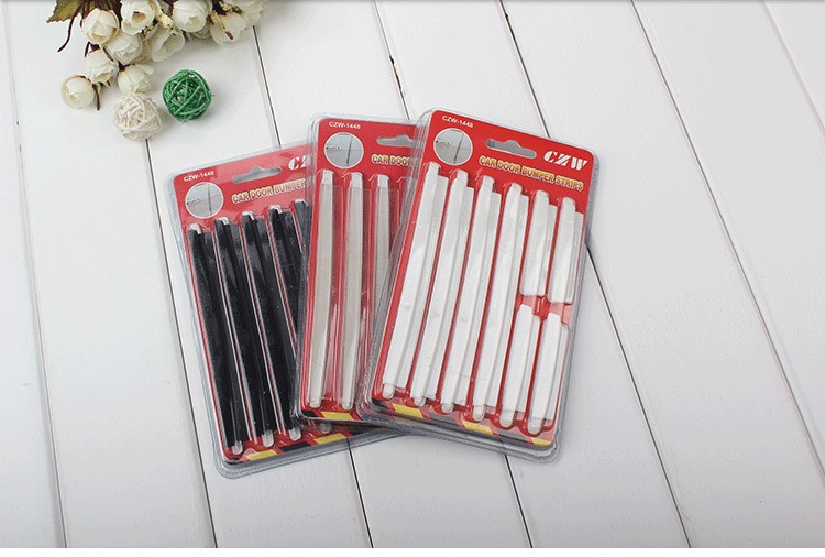 Car door anti-collision strips, universal car door anti-scratch and anti-collision protective stickers, silicone strips, transparent and invisible adhesive type detail image 5