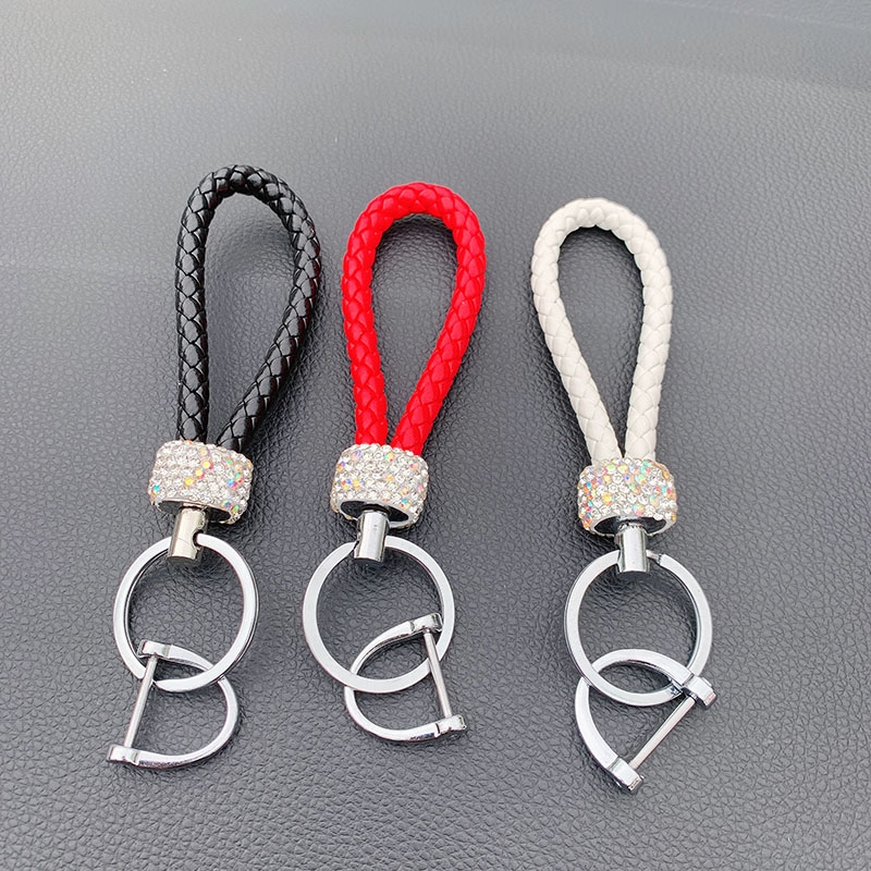 Leather keychain series of mixed styles 14
