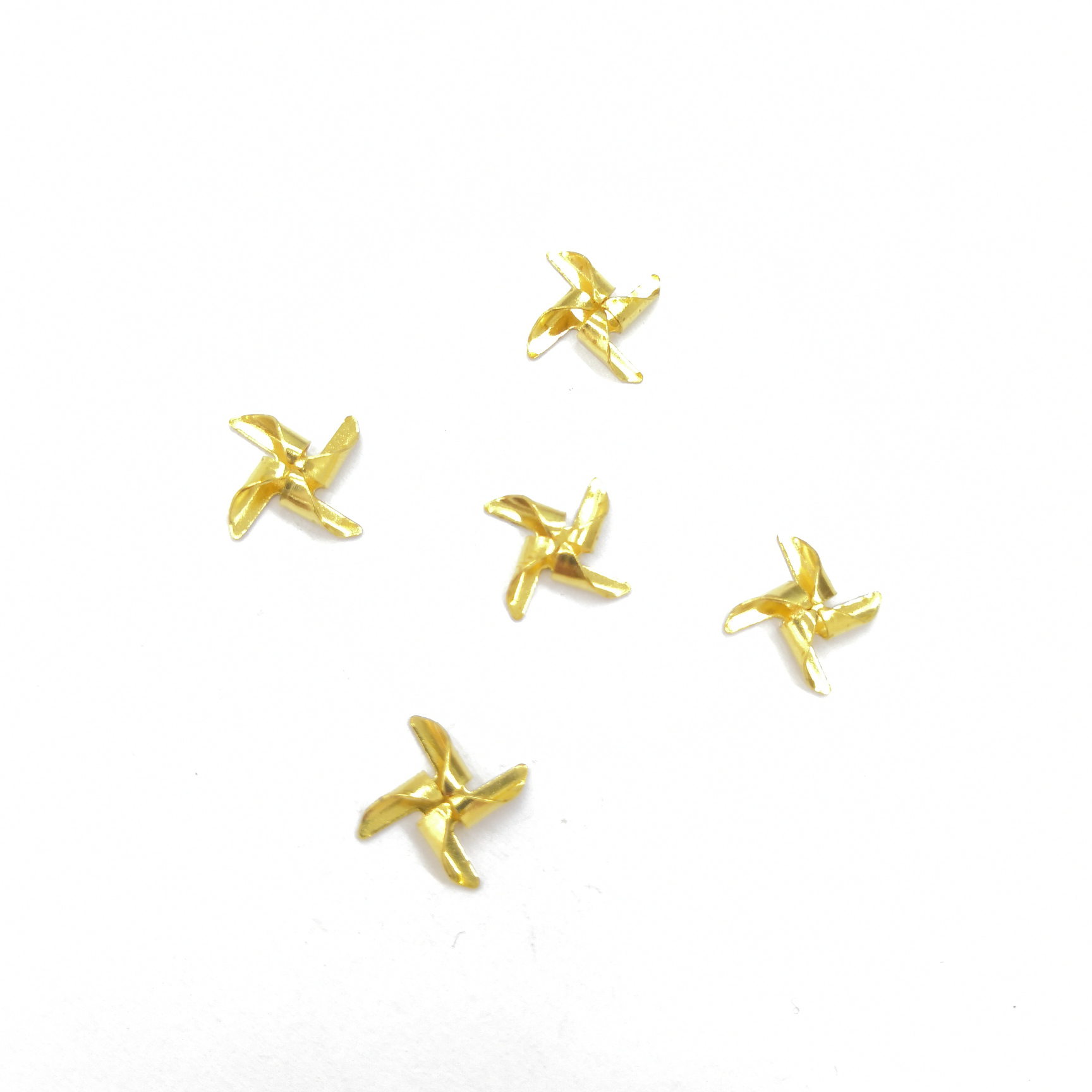 Solid four-lobe windmill without holes