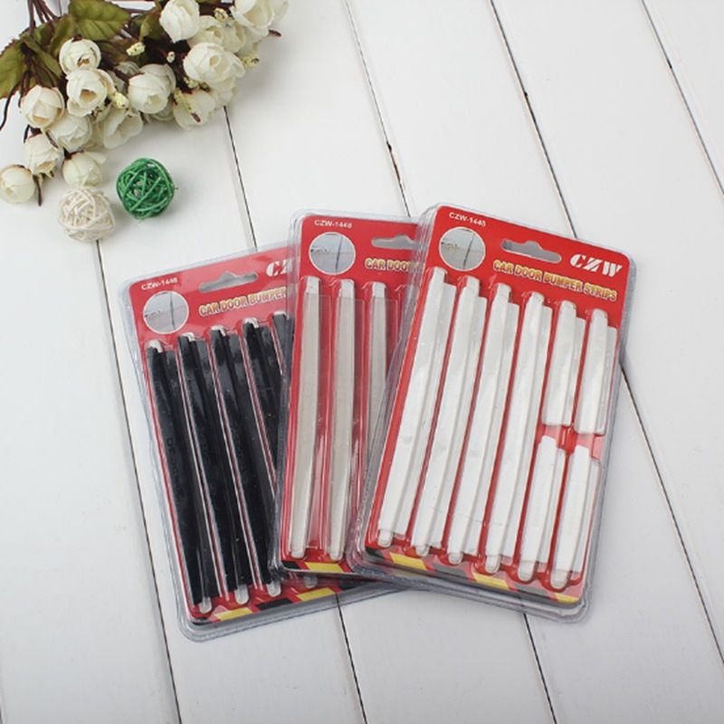 汽车门防撞条通用车用防刮防擦碰门边保护贴硅胶条透明隐形粘胶型