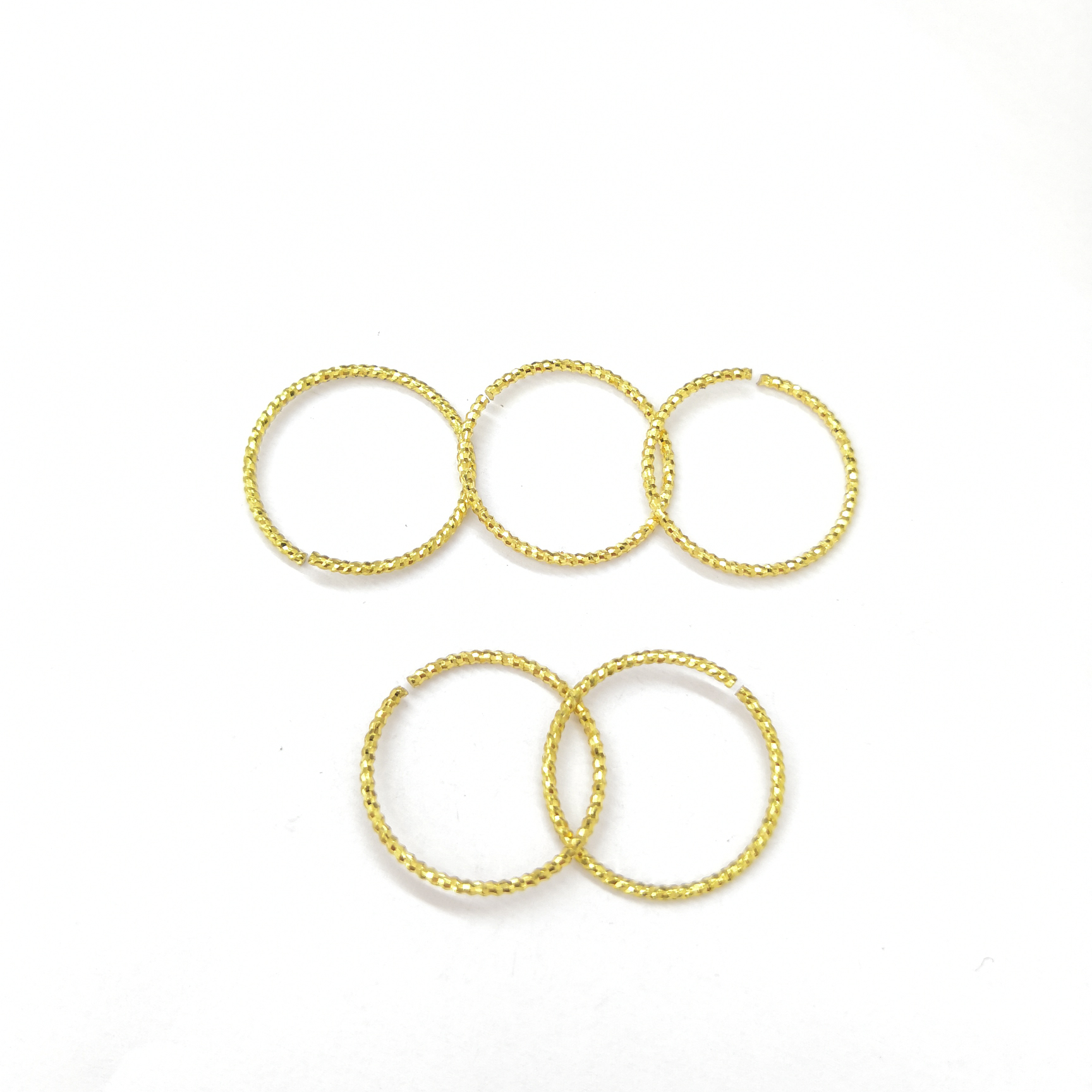 Round copper wire batch cut circle