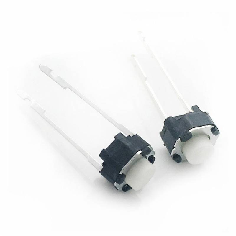 圆形轻触开关6*6中长两脚轻触开关 6*6*4.3圆形复位按键开关详情图3