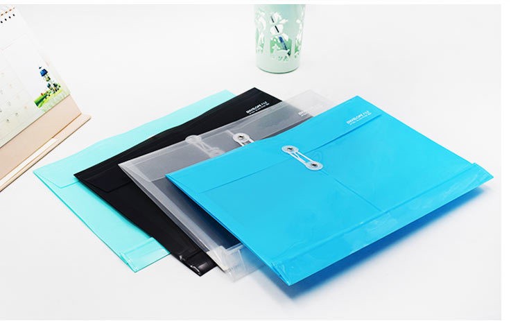 A4竖式立体绕线袋收纳文件袋详情图6