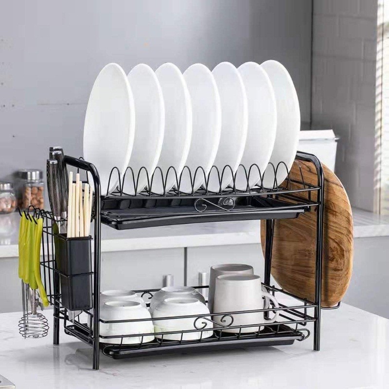 Nano black three-layer bowl stand detail image 1