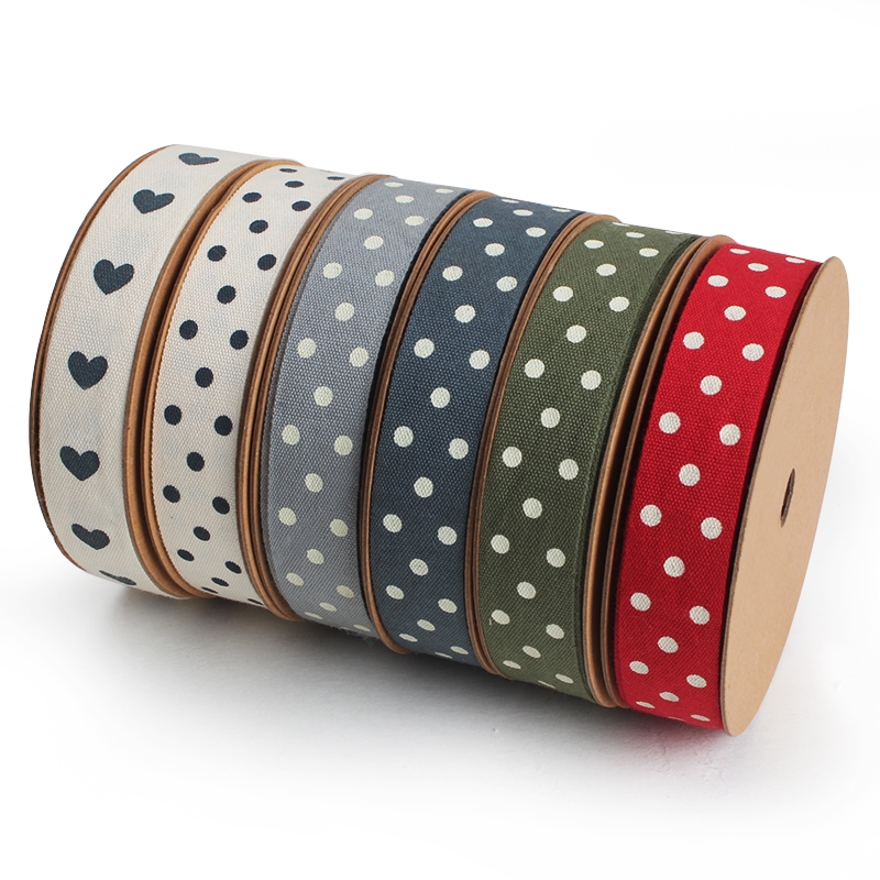 2 Korean yarn cm check with thread DIY production 1 cm 3 special ribbon lace polyester thread grey bright red printing English letter printing five-pointed star screen printing Heat transfer digital printing des