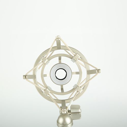 麦克风防震支架唱吧录音K歌直播话筒防震架音响配件白底实物图