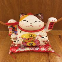 South Tai thousands of customers to shake the hand cat decoration battery plug-in dual use