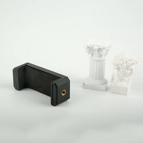 E字手机夹一字懒人手机支架 AR游戏枪夹 自拍手机夹 双孔夹直播夹 详情图6